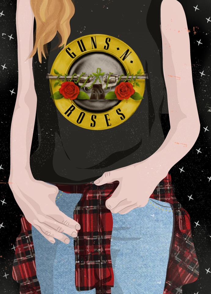 gun and roses and the time machine